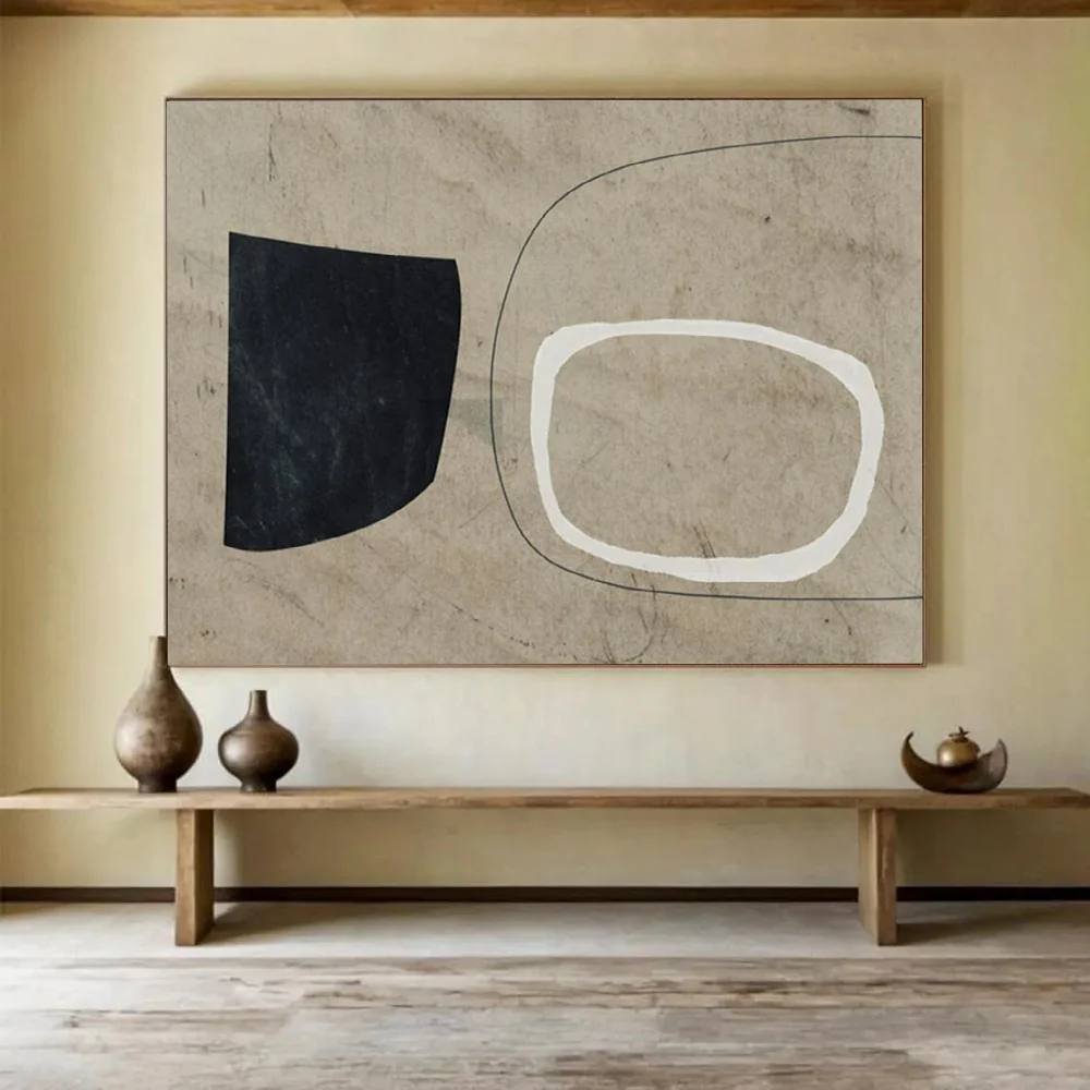 Artistic Extensive Acrylic Spaces Abstract Canvas Wall Art L87DW wall art